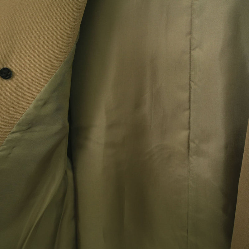 CROPPED TRENCH COAT/BIG FIT-BEIGE-