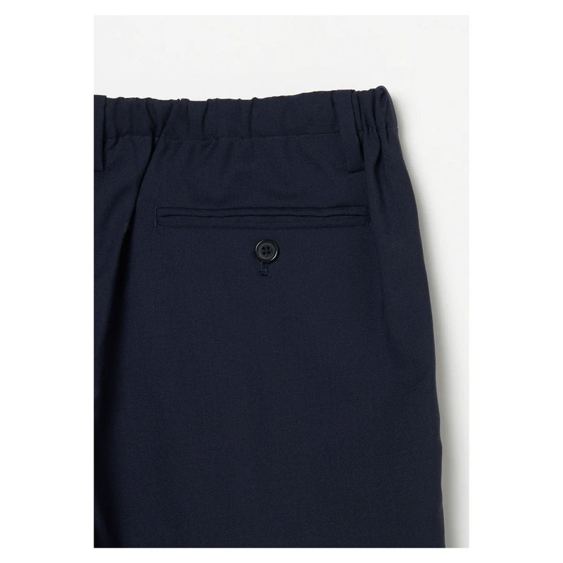 Wool Relax Pants -GREY-