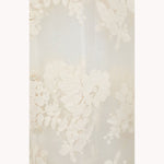SHEER FLOWER LACE SHIRTS -IVORY-