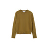 BASIC COMPACT KNIT TOPS -BEIGE-