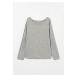 Plating Rib Layered Tee -WHITE×LT.GREY-