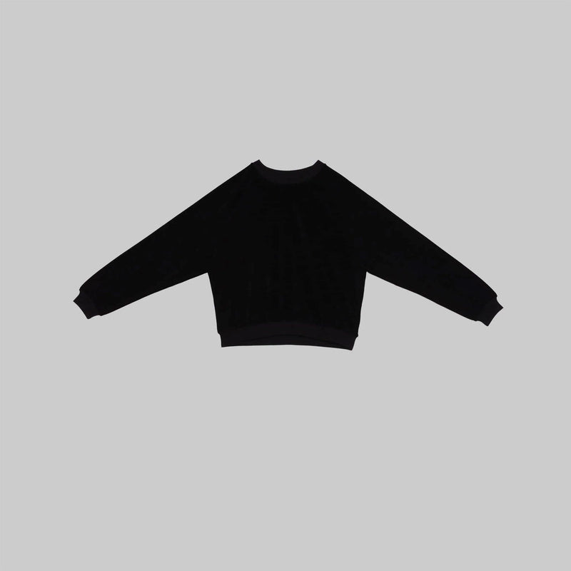 RIM RAGLAN SWEATSHIRT-BLACK-