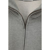 HALF ZIP SHORT TOPS -GRAY-