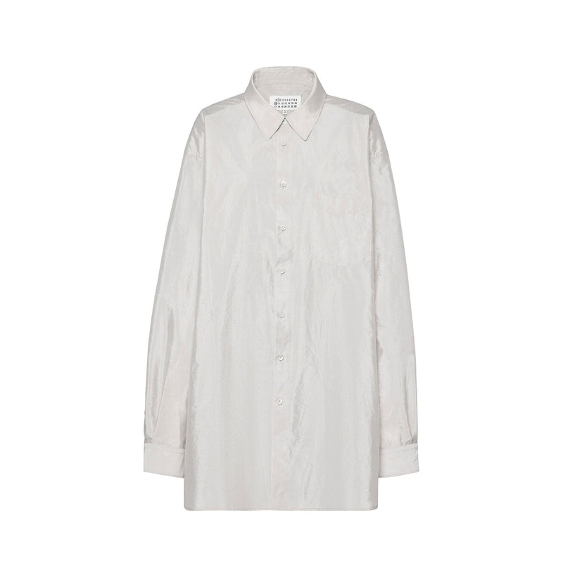オーバーサイズシャツ -PEARL GRAY-