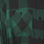 RAYON PLAID DRESS