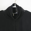 SHEER TWIST BACK TOP-BLACK-