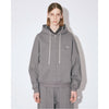 compact double jersey zip up parka-gray-