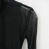 SHEER TWIST BACK TOP-T.MORO-