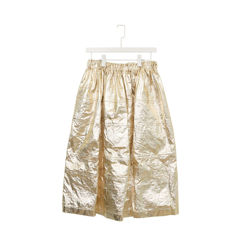 箔プリントスカート-GOLD-