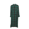 RAYON PLAID DRESS