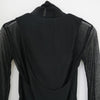 SHEER TWIST BACK TOP-T.MORO-