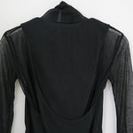 SHEER TWIST BACK TOP-T.MORO-