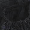 エステルレースボンディングスカート-BLACK-