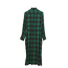 RAYON PLAID DRESS