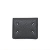 4 Stitch Bifold Wallet-BLACK-