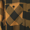 RAYON PLAID DRESS