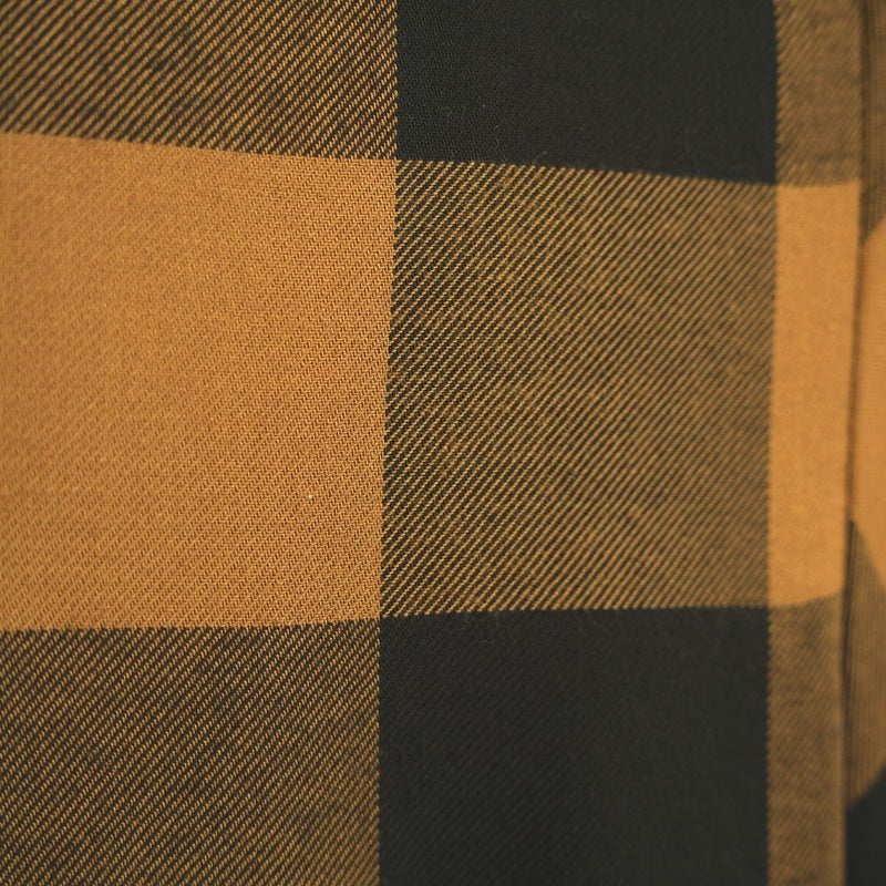 RAYON PLAID DRESS