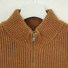 RIBBED KNIT WOOL VEST