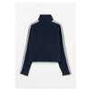 Fleece Tight Fit Track Jacket -DK.GREY-