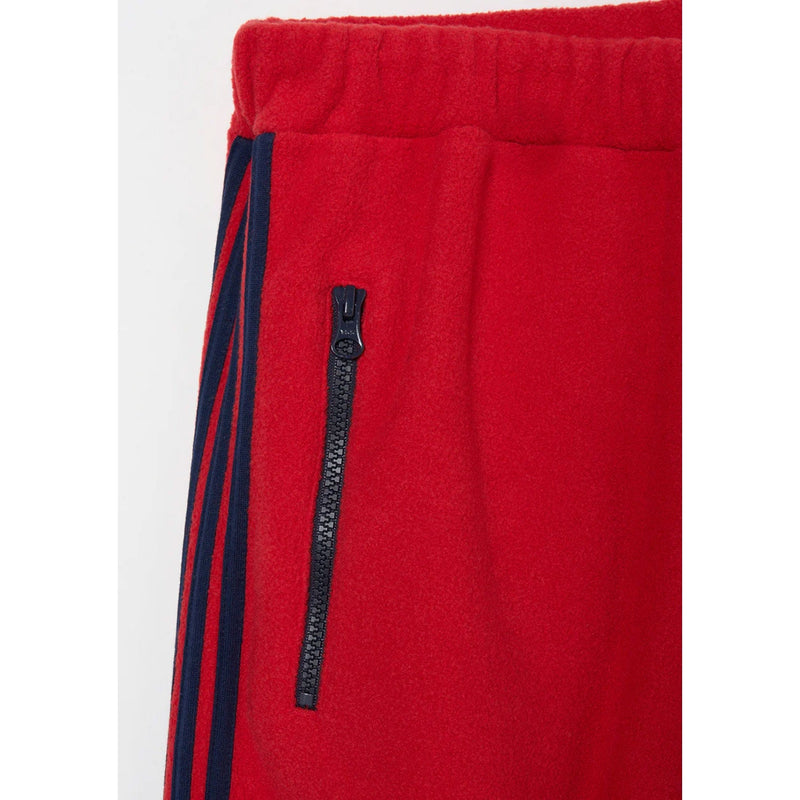 Fleece Loose Fit Track Pants -NAVY-