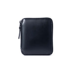VERY BLACK FULL ZIP AROUND WALLET