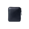 VERY BLACK FULL ZIP AROUND WALLET
