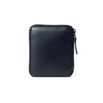 VERY BLACK FULL ZIP AROUND WALLET