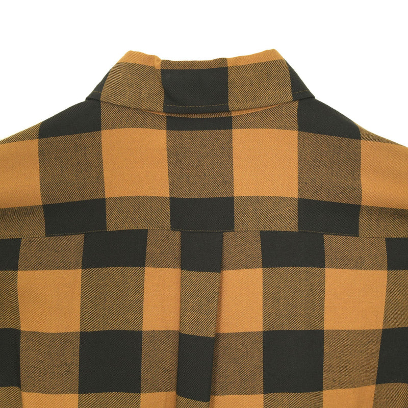 RAYON PLAID DRESS