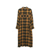 RAYON PLAID DRESS