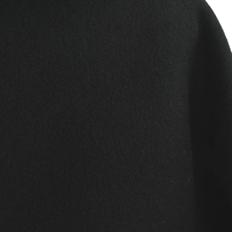 MELTON HOODED WORK COAT-COYOTE BROWN-