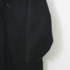 MELTON HOODED WORK COAT-COYOTE BROWN-