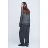 Wool Relax Pants -GREY-