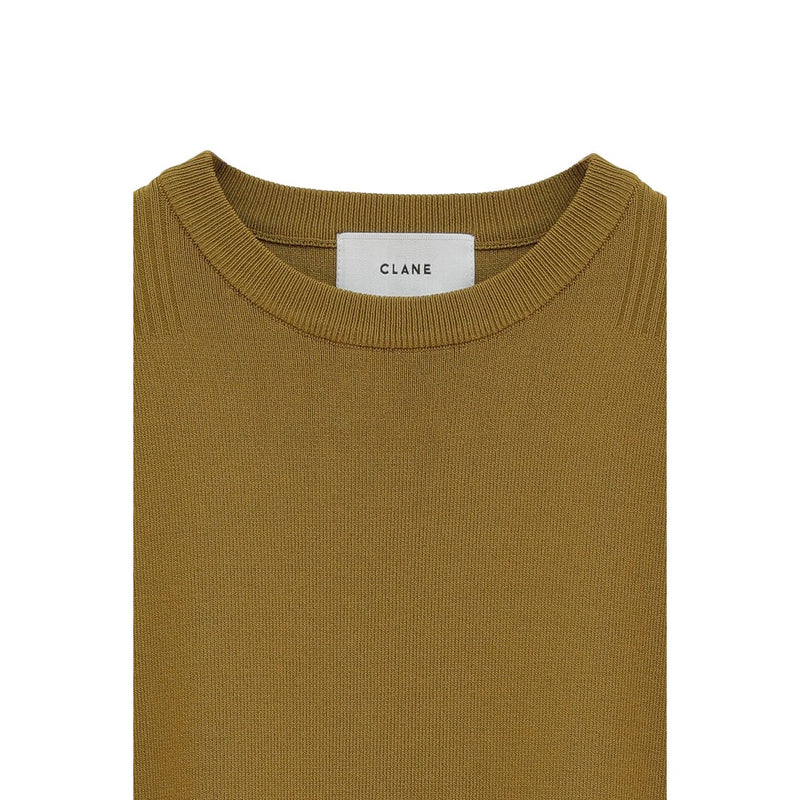 BASIC COMPACT KNIT TOPS -KIWI-