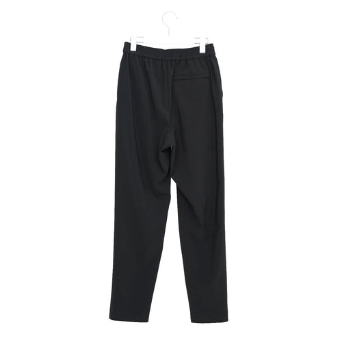 STRETCH TAPERED PANTS-BLACK-