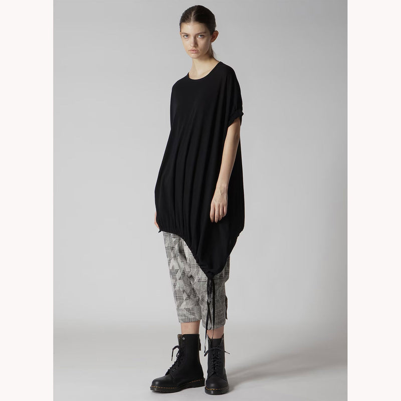 COTTON JERSEY HEM FITTED T