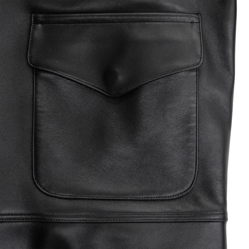 LEATHER TYPE A-2 FLIGHT JACKET