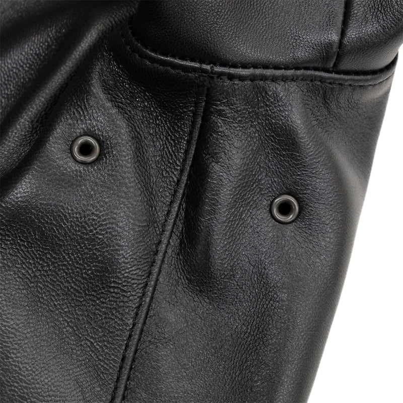 LEATHER TYPE A-2 FLIGHT JACKET