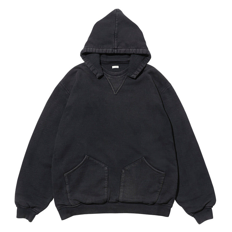 VINTAGE ATTACHED HOOD SWEAT PARKA