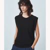 FRESCA SINGLE JERSEY | TANK TOP-BLACK-
