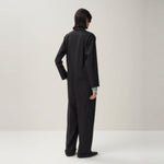 TECHNO WOOL TWILL JUMPSUIT