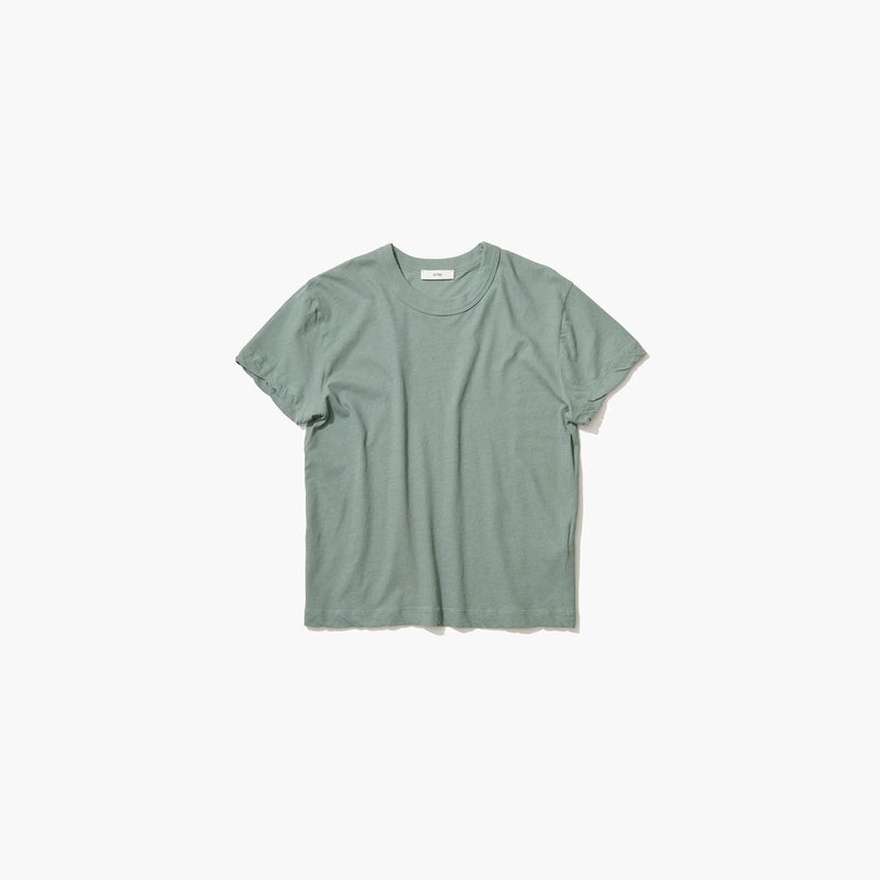 FRESCA SINGLE JERSEY | COMPACT T-SHIRT-GREEN-