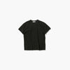 FRESCA SINGLE JERSEY | COMPACT T-SHIRT -BLACK-