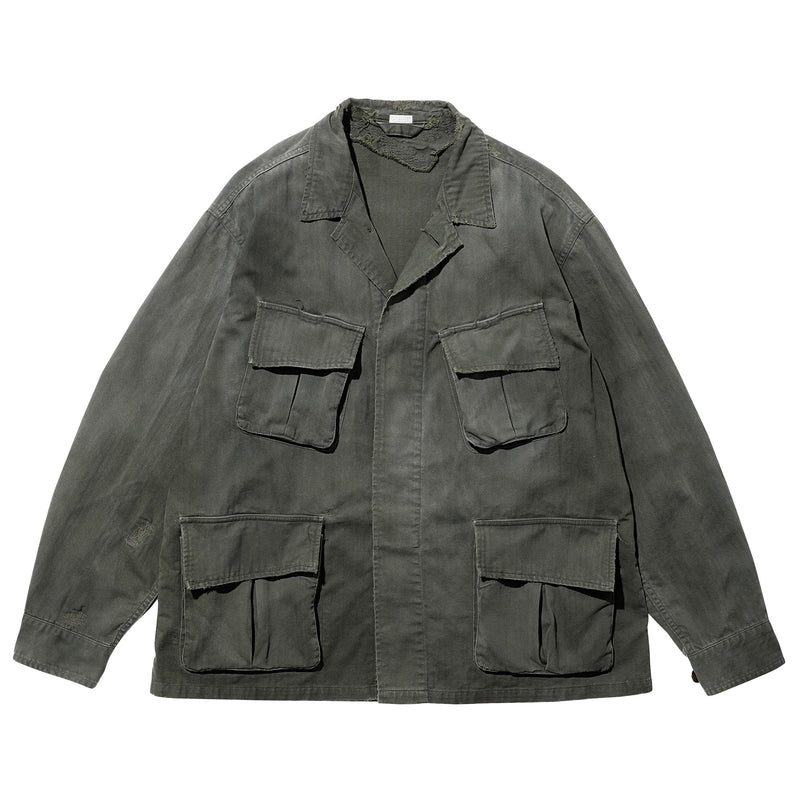 VINTAGE US ARMY JUNGLE FATIGUE JACKET
