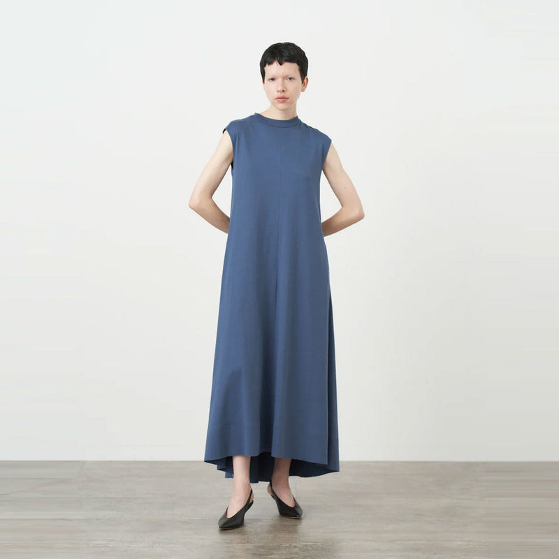 48/2 ORGANIC JERSEY NO-SLEEVE DRESS