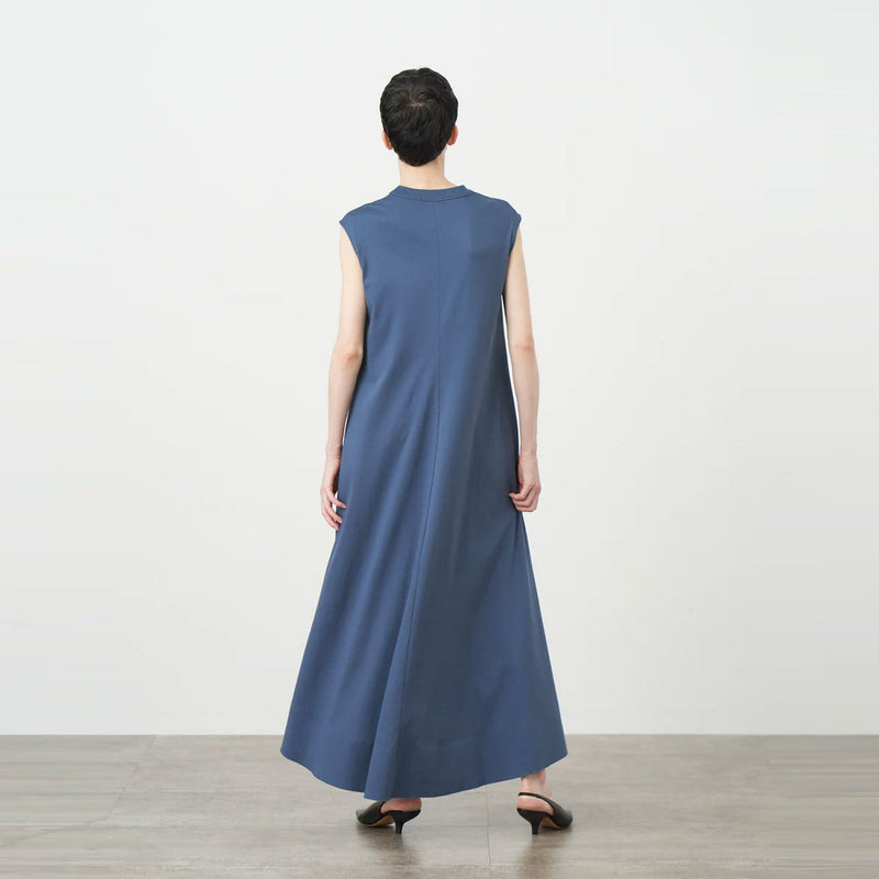 48/2 ORGANIC JERSEY NO-SLEEVE DRESS