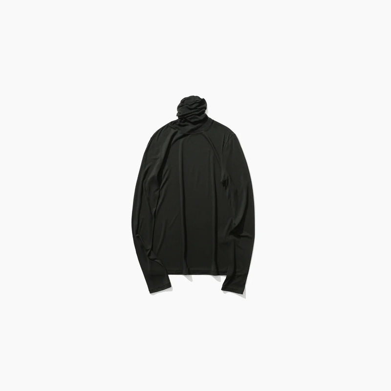 MODAL SILK JERSEY TURTLENECK
