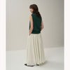 NATURAL DYED LINEN LAWN | GATHERD SKIRT-MINT-