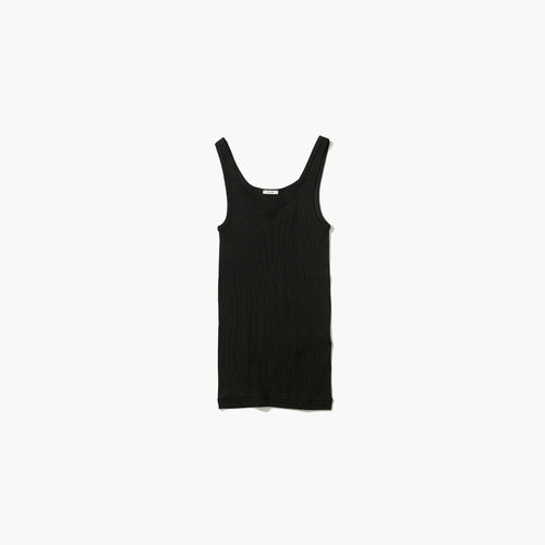 COMPACT RIB | TANK TOP-GRAY-