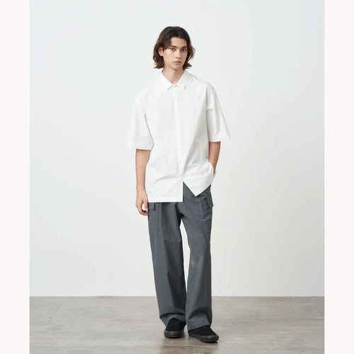 SUVIN BROAD | SHORT SLEEVE SHIRT-WHITE-