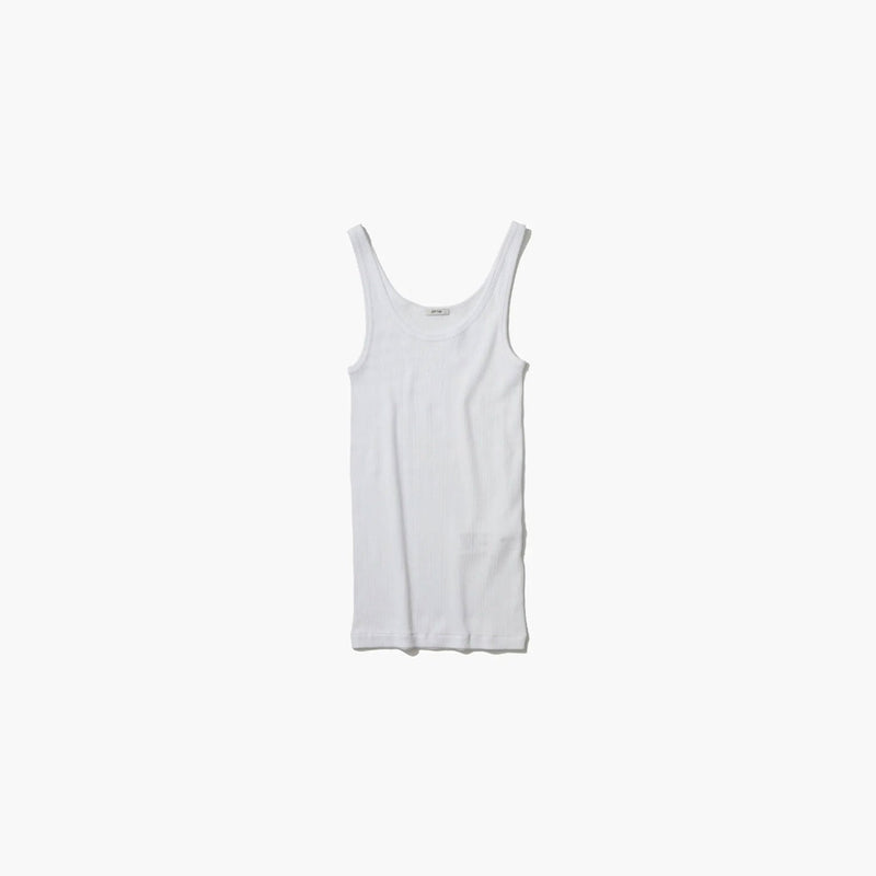 COMPACT RIB | TANK TOP-BLACK-